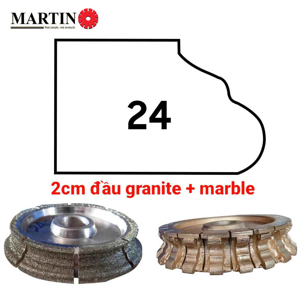 Đầu soi 24 - 2cm - Granite - Marble
