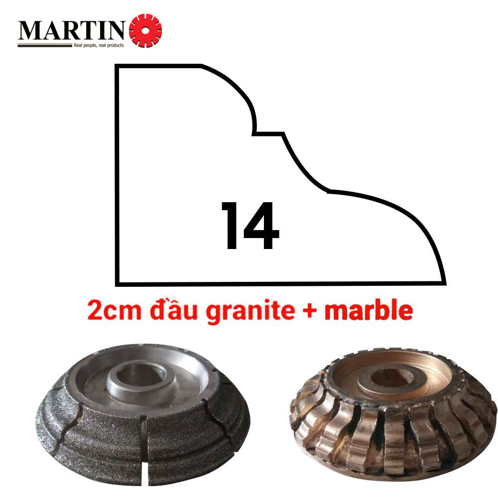 Đầu soi 14 - 2cm - Granite - Marble