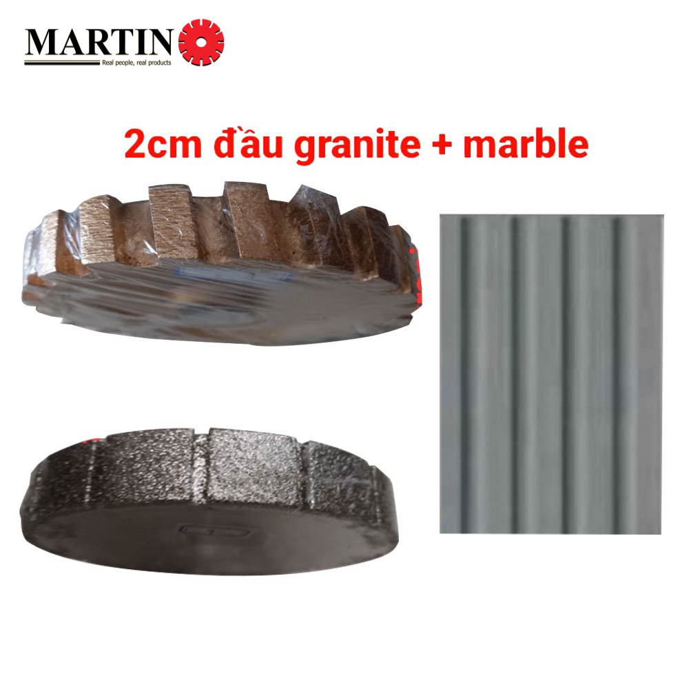Đầu soi bằng - 2cm - Granite - Marble