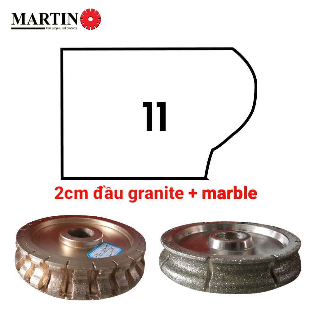 Đầu soi 11 - 2cm - Granite - Marble