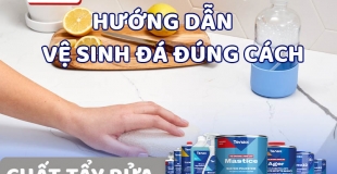 Hướng dẫn vệ sinh đá đúng cách