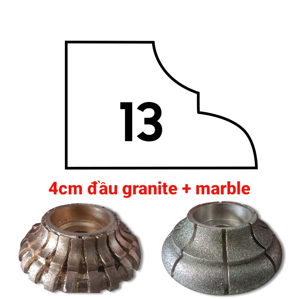Đầu soi 13 - 4cm - Granite - Marble