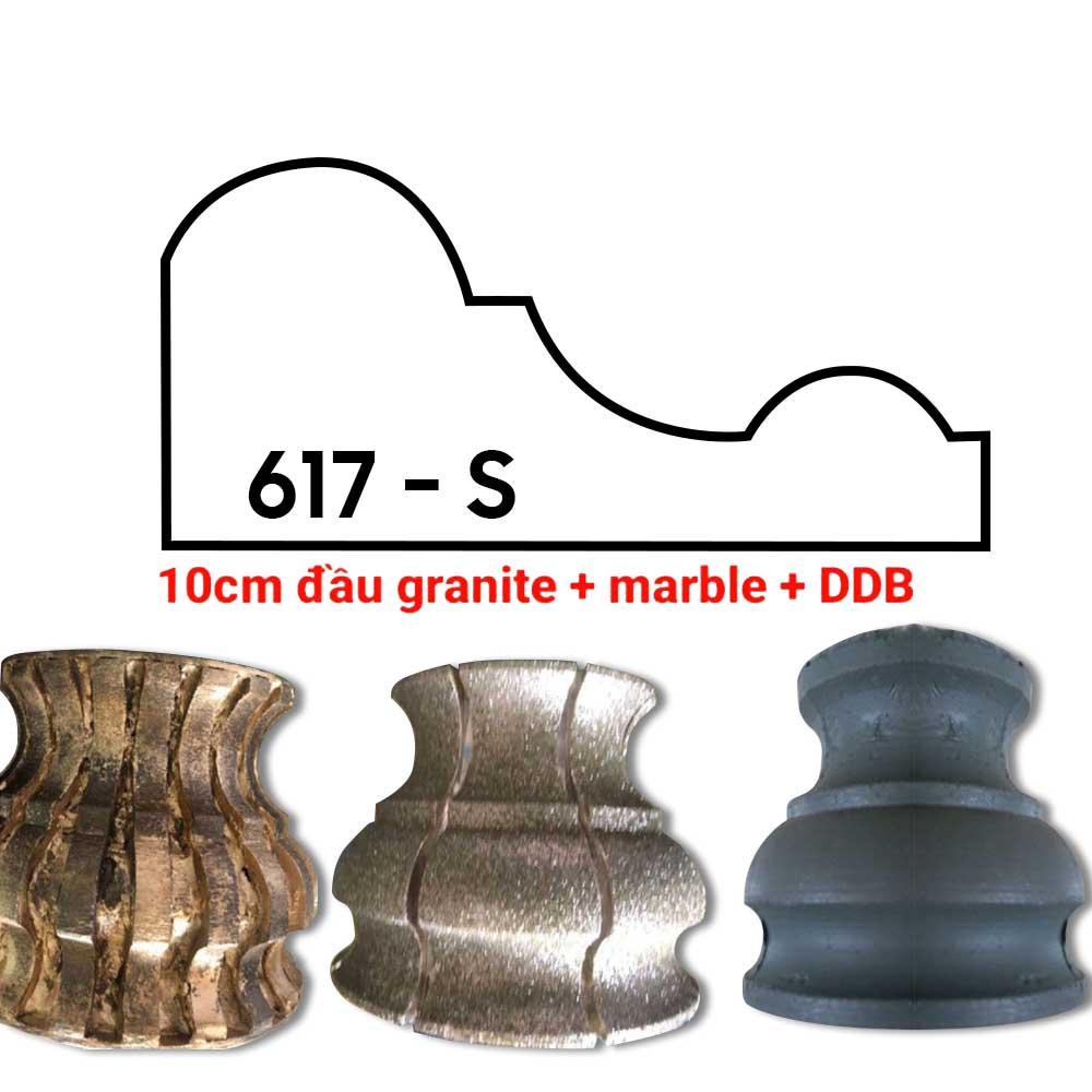 Đầu soi 617 - 10cm - Granite - Marble - Đầu đánh bóng