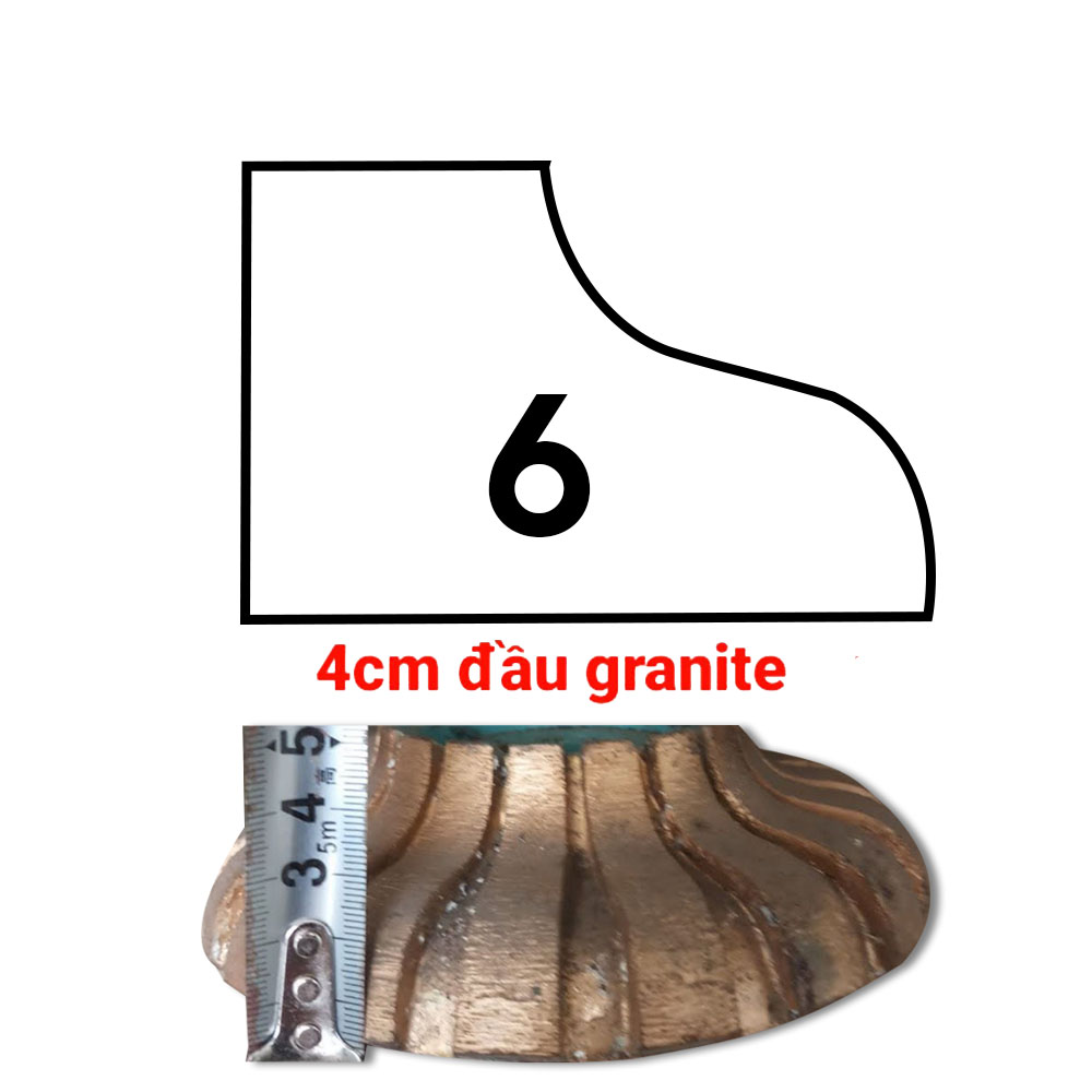 Đầu soi 6 - 4cm - Granite
